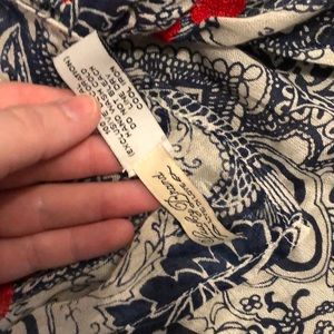 Lucky Brand Accessories - Lucky Brand square embroidered scarf Lucky Brand Accessories - Lucky Brand square embroidered scarf